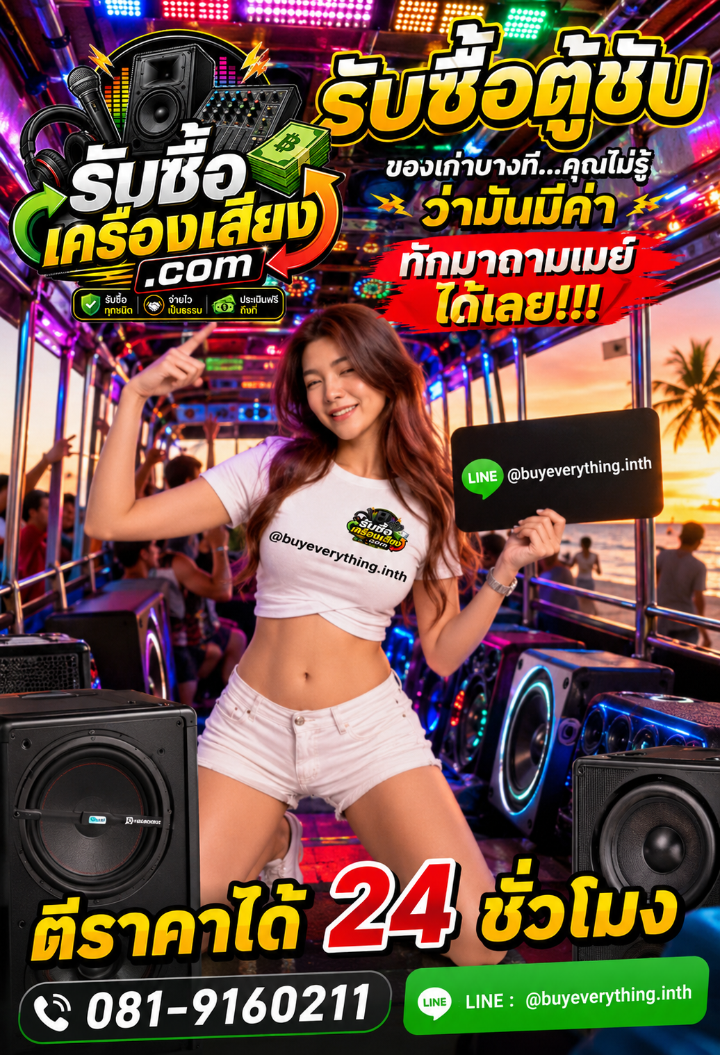 รับซื้อตู้ซับ ของเก่าบางทีคุณไม่รู้ว่ามันมีค่า