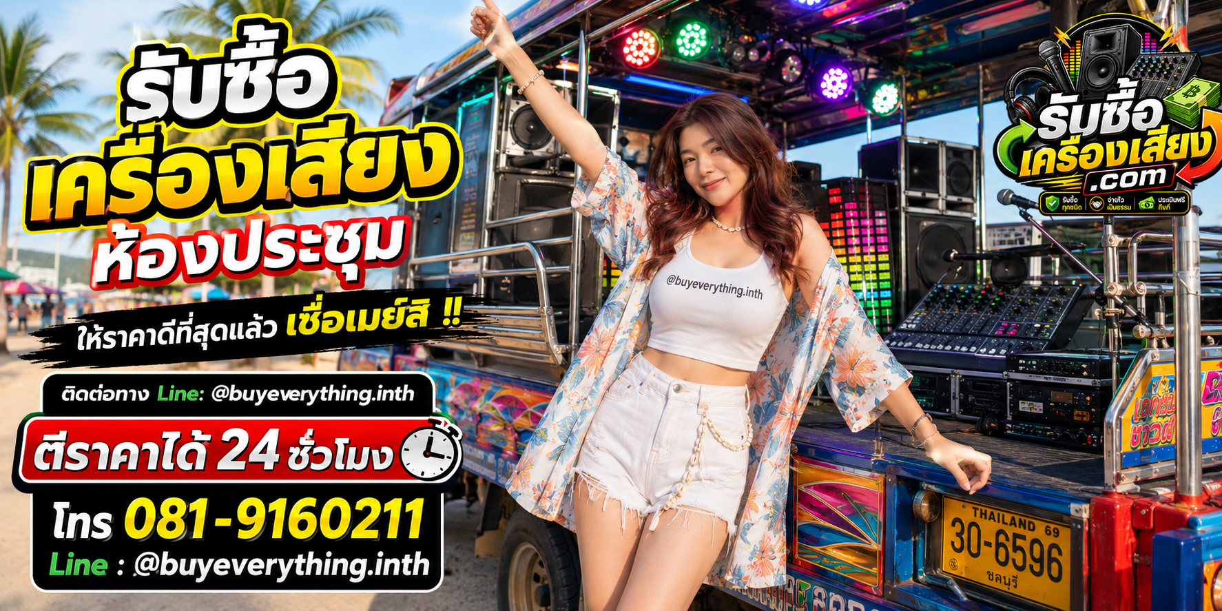 รับซื้อเครื่องเสียงห้องประชุม ตีราคาไว รับซื้อถึงที่